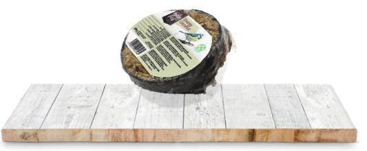 Halve kokosnoot gevuld met zaden, granen & vet, Dieren en Toebehoren, Dierenvoeding