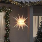 vidaXL Kerstlamp met LED inklapbaar 100 cm wit, Diversen, Verzenden, Nieuw