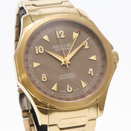 MERCURY - DODEGONE - Automatic Swiss Watch - MEA479-GG-2 -, Handtassen en Accessoires, Horloges | Heren