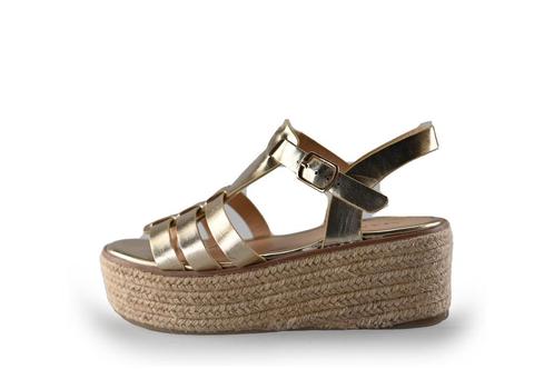 Mano Sandalen in maat 36 Goud | 5% extra korting, Kleding | Dames, Schoenen, Overige kleuren, Zo goed als nieuw, Sandalen of Muiltjes