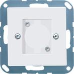 Jung AS500 Plaque Dinsertion Commutateur - A568-1BFWW, Bricolage & Construction, Verzenden