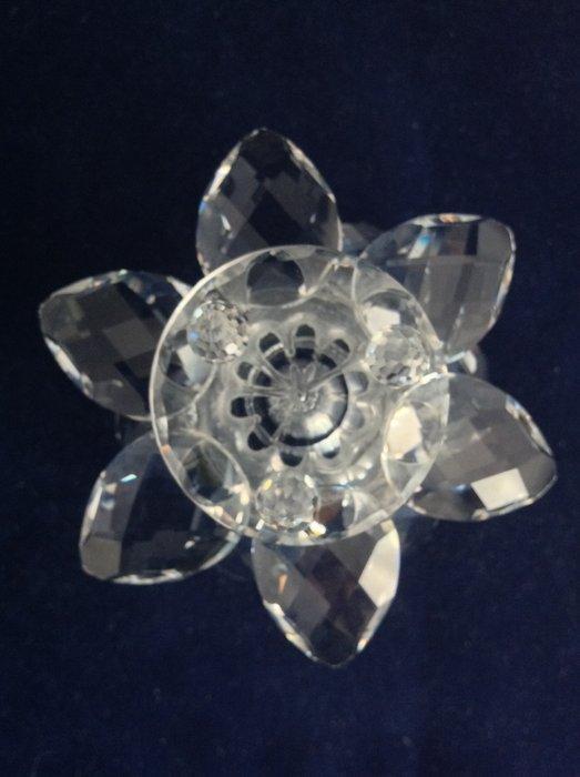 Beeldje - Swarovski - Kandelaar Waterlelie klein (nummer, Antiek en Kunst, Curiosa en Brocante