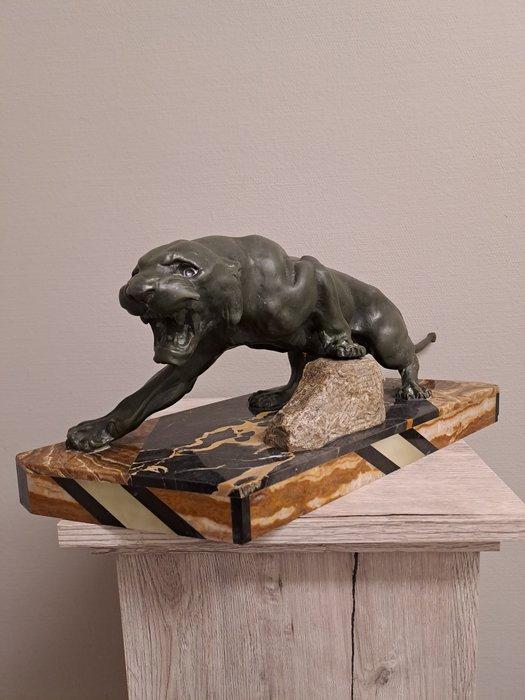 Alexandre Ouline (act .1918-1940) - ouline - sculptuur,, Antiek en Kunst, Kunst | Designobjecten