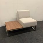 Wachtkamerbank met tafel van Palau, Beige - bruin/ RVS, Nieuw in verpakking, Bureau