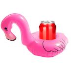 Opblaas Flamingo Bekerhouders 25cm 2st, Verzenden