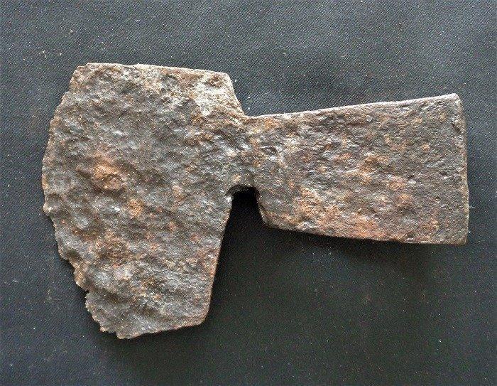 IJzer (gegoten/gesmeed) Bijl (Zonder Minimumprijs), Antiek en Kunst, Antiek | Overige Antiek