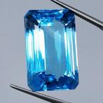 Bleu Topaze - 54.33 ct - Instituto Gemólogico Español (IGE), Handtassen en Accessoires, Edelstenen, Nieuw