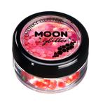 Moon Glitter Iridescent Chunky Glitter Cherry 3g, Verzenden