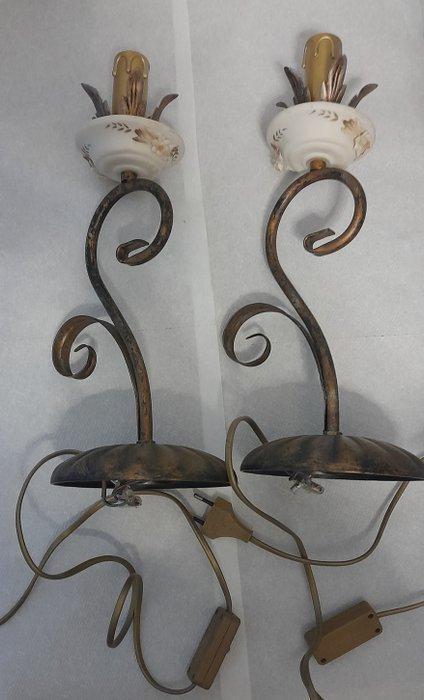 Tafellamp (2) - Aardewerk, Metaal, Antiek en Kunst, Curiosa en Brocante