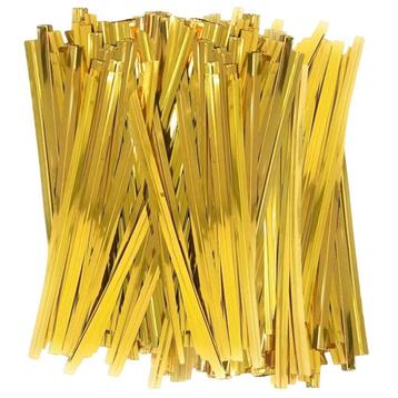 Fako Bijoux® - 1000 Sluitstrips Goudkleurig - beschikbaar voor biedingen