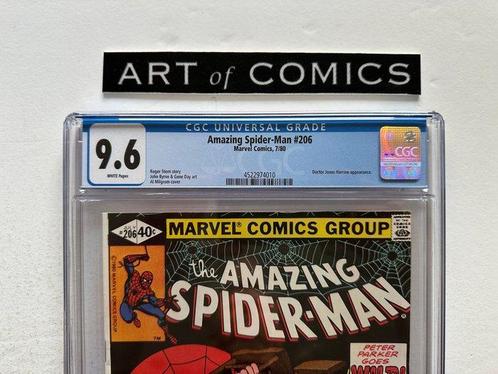 The Amazing Spider-Man #206 - CGC 9.6 - Doctor Jonas Harrow, Boeken, Strips | Comics