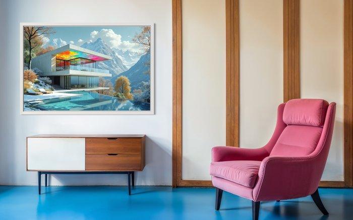 KOYA (1967) - Courchevel Toile 1/1 Large, Antiek en Kunst, Kunst | Designobjecten