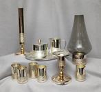 BSF Bremer Silberwarenfabrik, Messing versilbert/vergoldet,, Antiek en Kunst