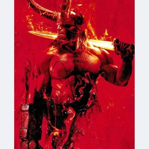 Hellboy - Signed by David Harbour (Hellboy), Verzamelen, Film en Tv