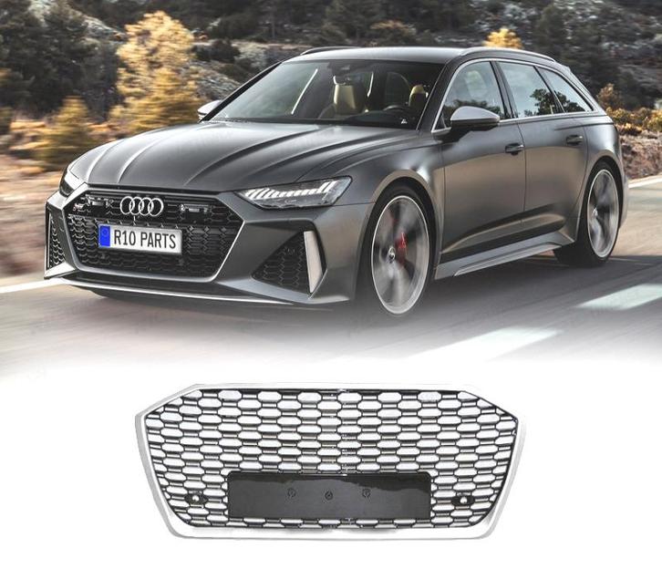 CALANDRE AUDI A6 19-24 LOOK RS6 CHROMÉE, Auto-onderdelen, Carrosserie, Verzenden