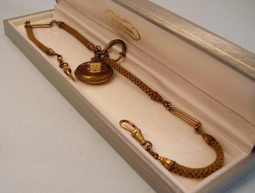 Zonder Minimumprijs - Horloge halsketting, Handtassen en Accessoires, Antieke sieraden