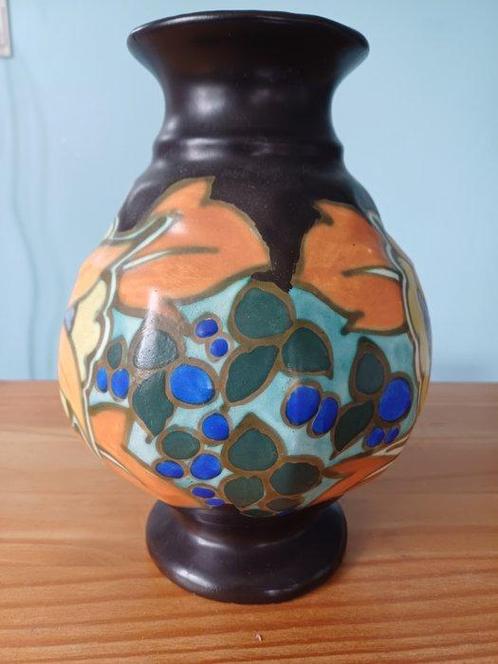 Vaas  - Aardewerk - Art Deco, Antiek en Kunst, Kunst | Designobjecten