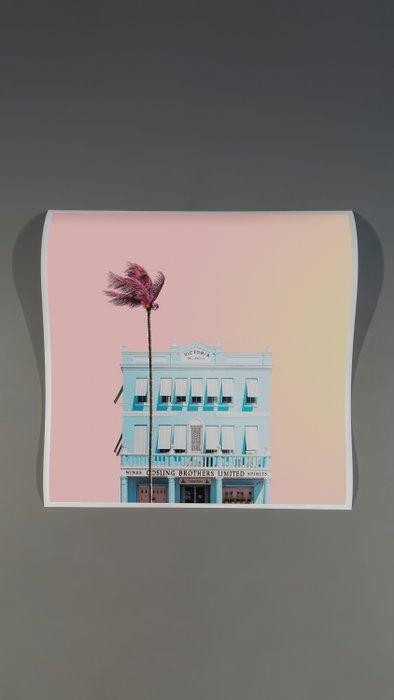 Téber - Victoria Block (Peach), Antiek en Kunst, Kunst | Schilderijen | Modern