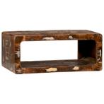 vidaXL TV-kast Multikleur 60x30x25 cm Massief Hergebruikt, Huis en Inrichting, Woonaccessoires | Cd- en Dvd-rekken, Verzenden