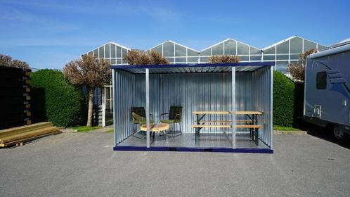 Container Als Terras met overkapping | DEMONTABEL | NIEUW, Tuin en Terras, Overkappingen, Nieuw