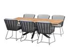 4 Seasons Outdoor Fabrice tuinset antraciet met Minerva, Nieuw