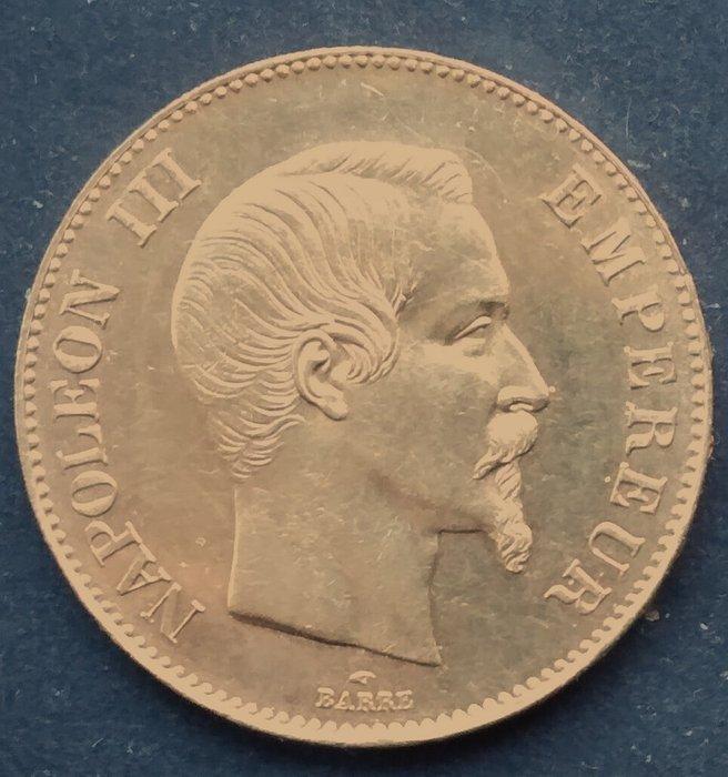 Frankrijk. Napoléon III. 100 Francs 1858-A, Paris (Zonder, Postzegels en Munten, Munten | Europa | Euromunten