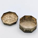 Oud Siamees Chinees Zilver Medicijnhouderdoos met