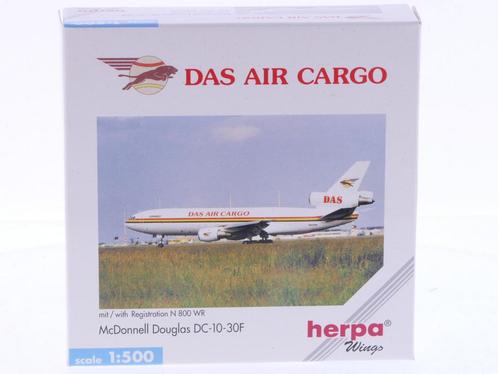 Schaal 1:500 Herpa 500173 DAS Air Cargo McDonnell Douglas..., Hobby en Vrije tijd, Modelbouw | Vliegtuigen en Helikopters, Gebruikt