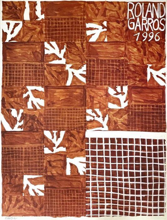 Jean-Michel Meurice - Originalplakat - Roland Garros 1996, Antiek en Kunst, Kunst | Tekeningen en Fotografie