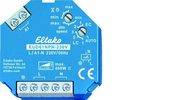 Eltako Dimmer - 61100802, Doe-het-zelf en Bouw, Bouwverlichting, Verzenden
