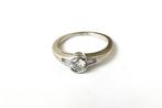 Bague - 18 carats Or blanc - 0.50ct. tw. Diamant (Naturelle)