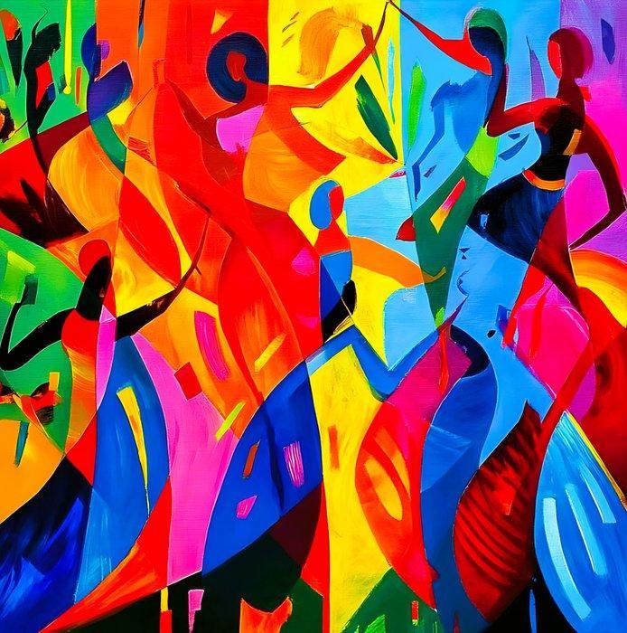 Marta Ellie (1985) - Spectrum of the Dancefloor XXL, Antiek en Kunst, Kunst | Designobjecten