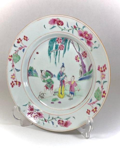 Fam. Rose bord - Porselein - China - Yongzheng (1723-1735), Antiek en Kunst, Antiek | Overige Antiek