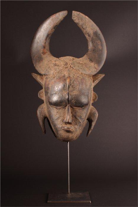 Dansmasker - Ligbi - Ivoorkust - Alte Ligbi masker., Antiquités & Art, Art | Art non-occidental