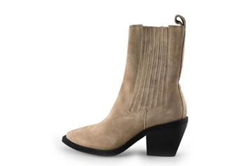 Only Shoes Enkellaarzen in maat 37 Beige | 5% extra korting beschikbaar voor biedingen