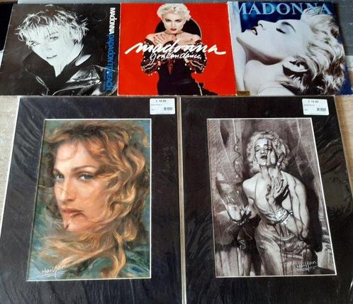 Donna Summer, Madonna - 2 x Madonna (LP) + 1 x Madonna, Cd's en Dvd's, Vinyl Singles