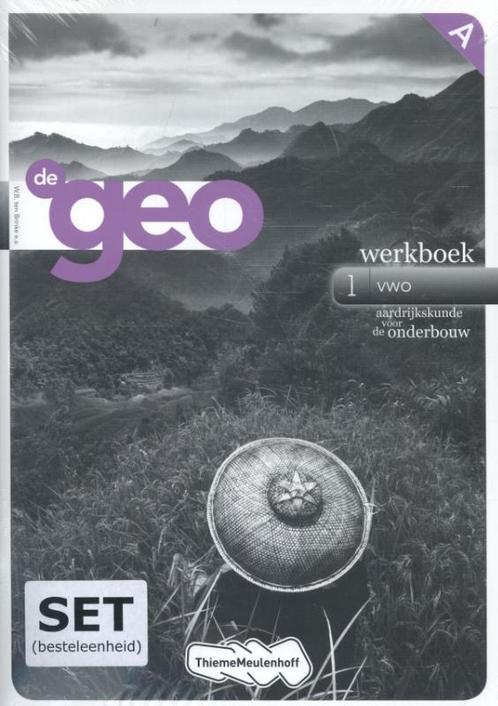 De Geo 1 werkboek vwo 9789006372786, Livres, Livres scolaires, Envoi