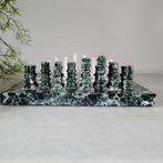Schaakspel - Zware Kwaliteit, Italiaans, Marmeren, Antiek en Kunst