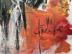 Jean-Philippe Ghiglione (XX) - Le Bal - Flamenco, Antiek en Kunst