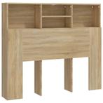 Hoofdbordkast 120cm Sonoma Eik | Tweede Kansje | OP = OP, Huis en Inrichting, Slaapkamer | Bedden, Bruin, Verzenden, Nieuw, 190 cm of minder