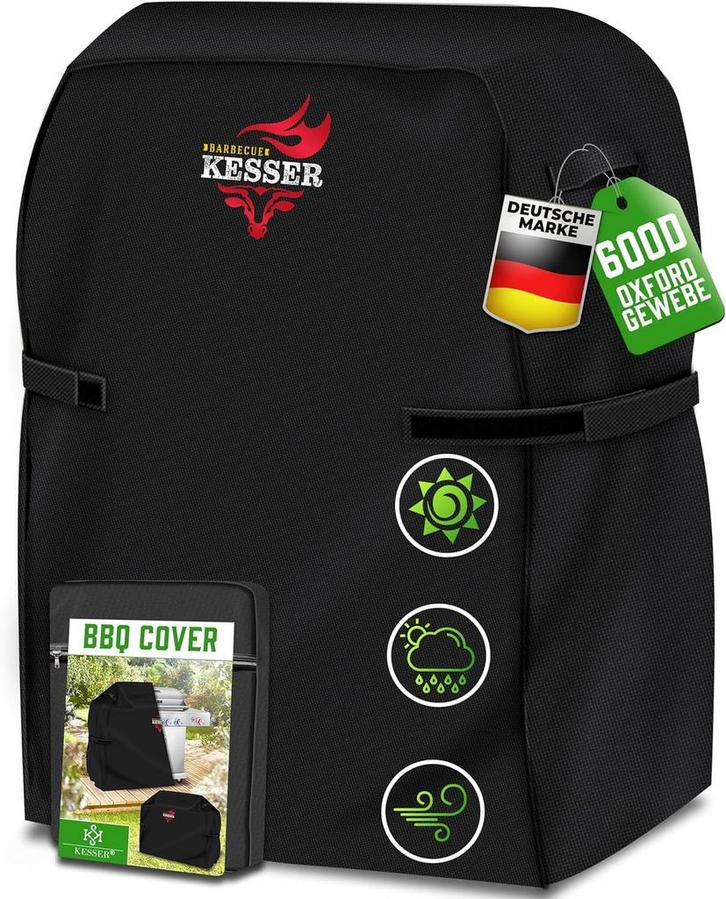 KESSER® Barbeque Hoes - Scheurbestendig - 76,5x66x109cm - Zw, Huis en Inrichting, Woonaccessoires | Overige, Verzenden