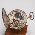 Musette - Swiss Pocket Watch - Lépine - Niello (Tula-style)