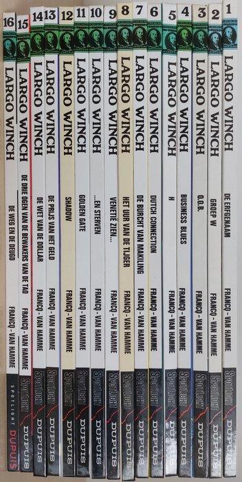 Largo Winch 1 t/m 16 - Opeenvolgende reeks HC - 16 Album -, Boeken, Stripverhalen