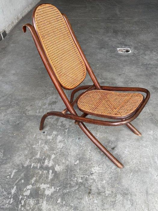 stile thonet - Klapstoel - Hout, paglia di Vienna -, Antiek en Kunst, Kunst | Designobjecten