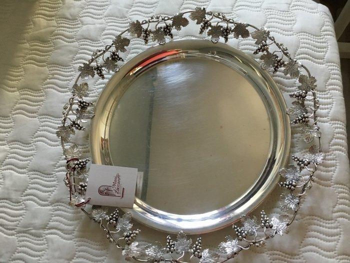 Decoratief dienblad - Zaccaro argenterie - Italië - bord en, Antiquités & Art, Antiquités | Argent & Or