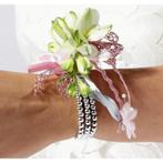 Corsage polscorsage delicate kids zilver alleen voor smalle, Nieuw