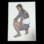 Full body tattoo man - Lithografie Mishima G gash Wakamono