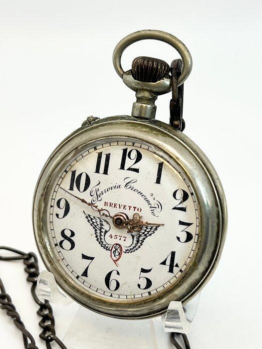 Systeme Roskopf Ferrovia Cronometro Brevetto 4577 . ., Handtassen en Accessoires, Horloges | Heren