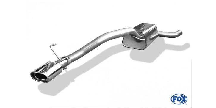 FOX Ford Focus II hatchback einddemper Ø63.5mm - 135x80 type, Auto-onderdelen, Uitlaatsystemen, Nieuw, Verzenden