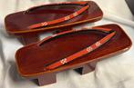 Geisha Koma Geta schoenen gesigneerd - Japan - 20. Jr, Antiek en Kunst